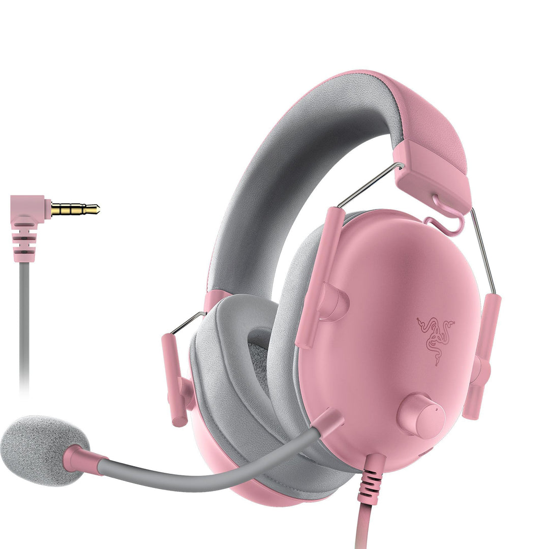 Razer BlackShark V2 X (PlayStation) - Kabelgebundenes E-Sports Headset für PlayStation 5 Konsole (25