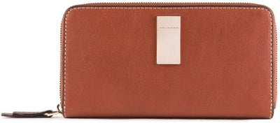 Piquadro Dafne - Damengeldbörse RFID 19 cm Natural tan