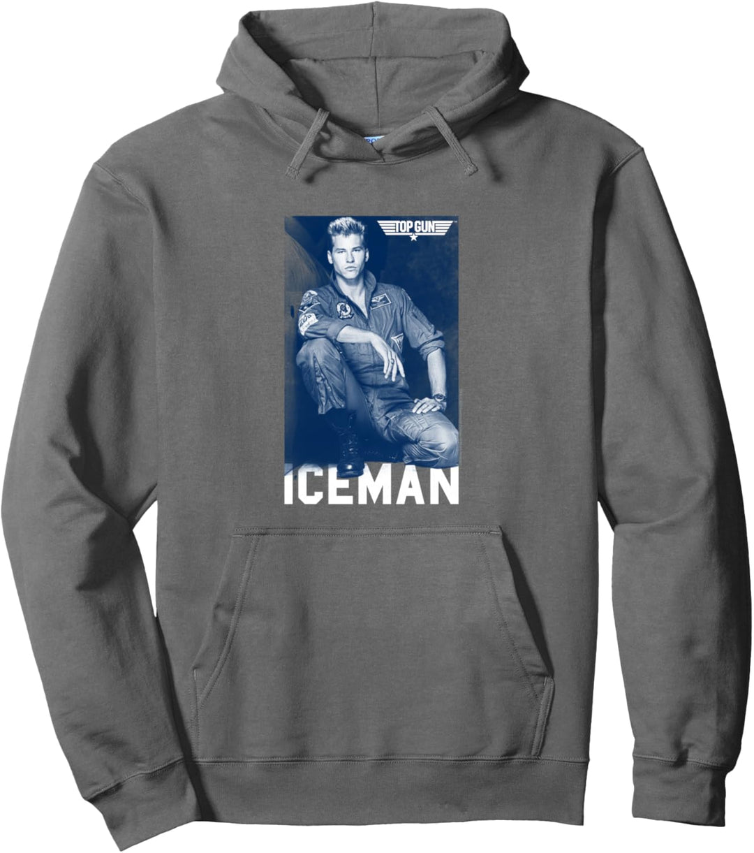 Top Gun Iceman Foto Pullover Hoodie
