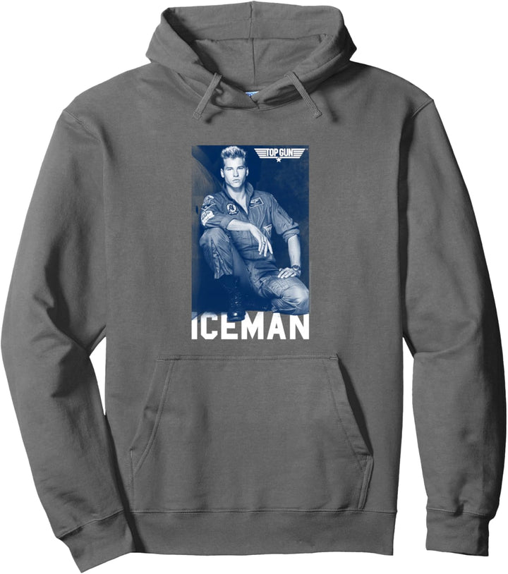 Top Gun Iceman Foto Pullover Hoodie