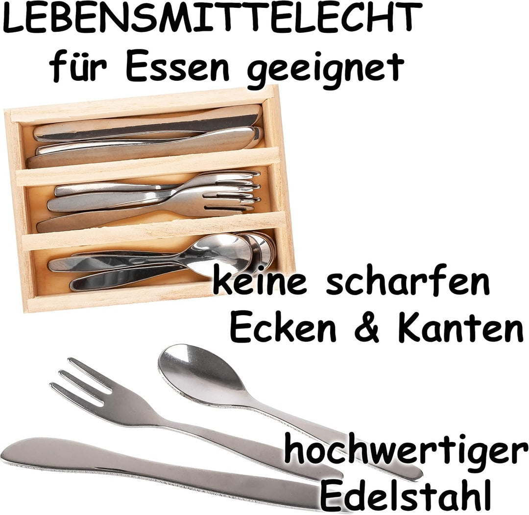 alles-meine.de GmbH 24 TLG. grosses Set Kochset & Topfset - Puppengeschirr/Kochtopfset - Erdbeere -