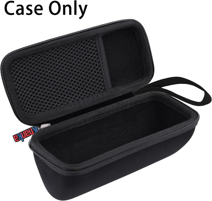 Khanka Hart Tasche für Sonos Roam 2/Roam/Roam SL WLAN WiFi Bluetooth Speaker Lautsprecher, Nut Tasch