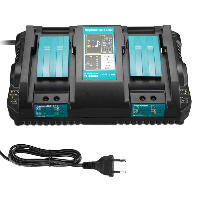 18V DC18RD Ladegerät für Makita BL1850 B BL1830 B L1840B BL1815 14.4V BL1415 BL1430 BL1440 Akku DC18