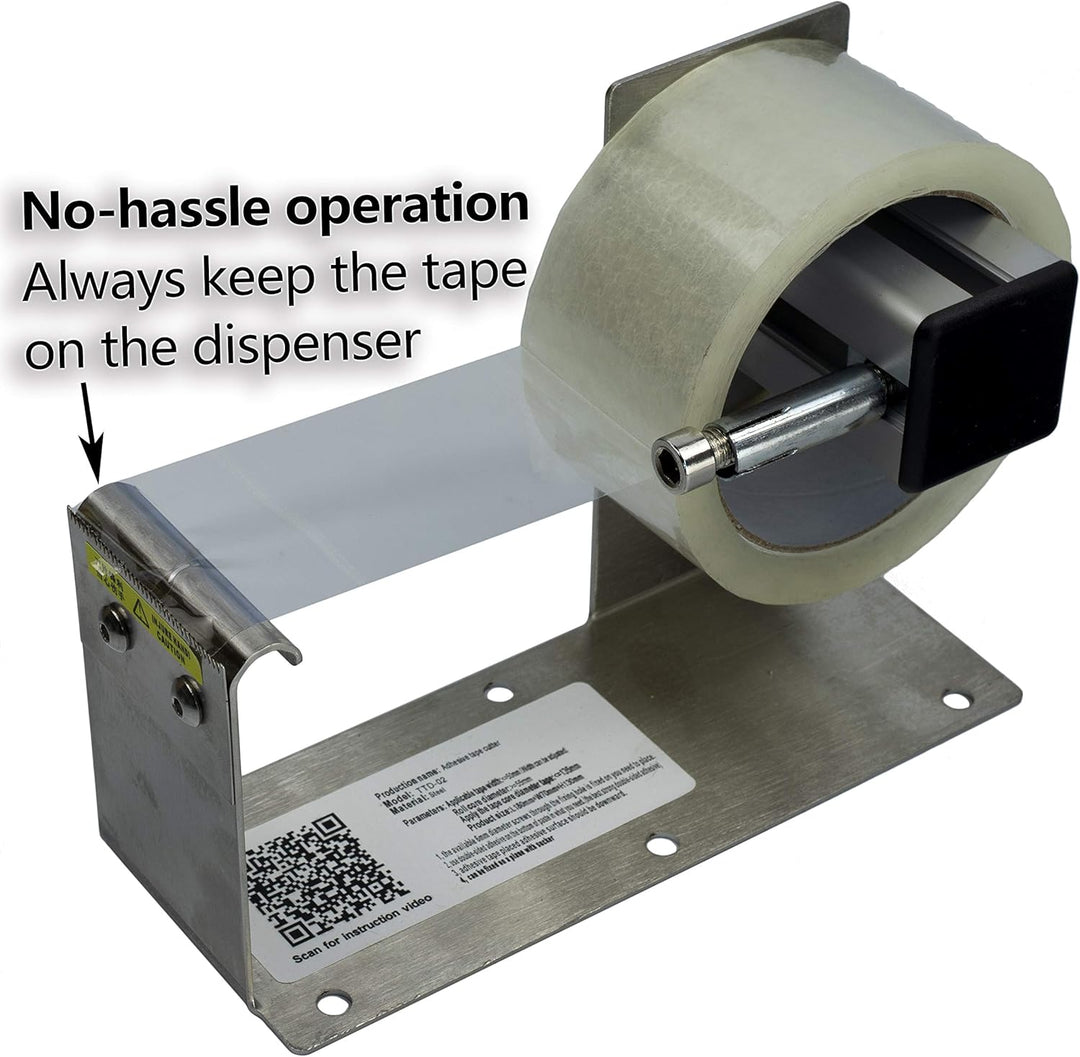 LDS Industry klebebandabroller Desktop-Tischplatte schwer/packband, grosser Tischbandspender für 2 i