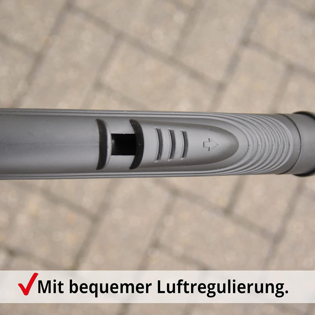 Hecht Nass und Trockensauger – starker Industriestaubsauger mit Steckdose – Einschaltautomatik – 35