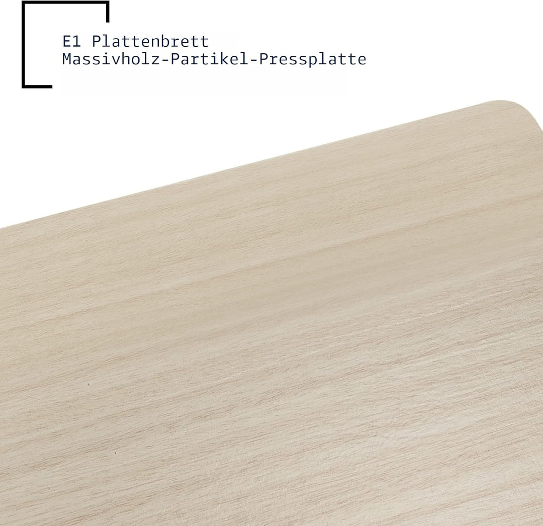 SogesHome Laptoptisch Beistelltisch PC Tisch Notebook Sofatisch Laptopständer mit Rollen,60 x 40 cm,