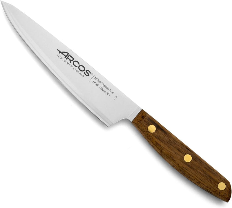 Arcos Serie Nordika - Küchenmesser | Allzweckmesser - Edelstahl NITRUM - Klinge 160 mm - Ovengkol Ho