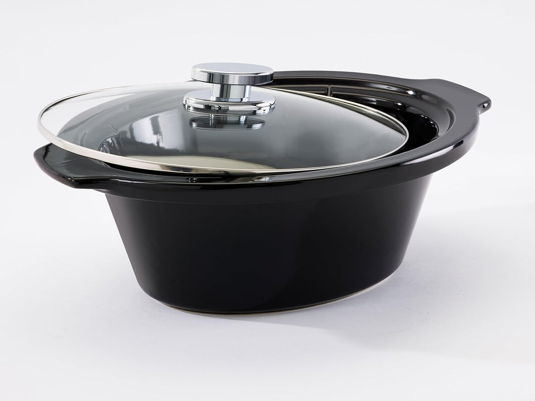 FRITEL Slow Cooker SC 2290 - Elektrischer Schmortopf/Crock Pot - 5,5 l - 210 W - 4 bis 8 Pers. - Ker
