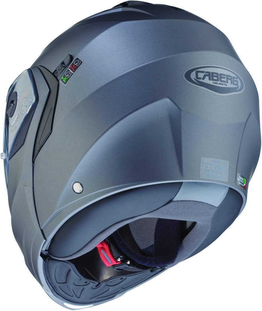Caberg Klapphelm Duke X matt Gun Pinlock Sonnenblende mit P/J und ECE 22.06 XS 53/54, XS 53/54