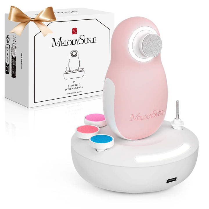MelodySusie Elektrische Nagelfeile für Baby, Wiederaufladbare Baby Nagelfeile Elektrisch mit kabello