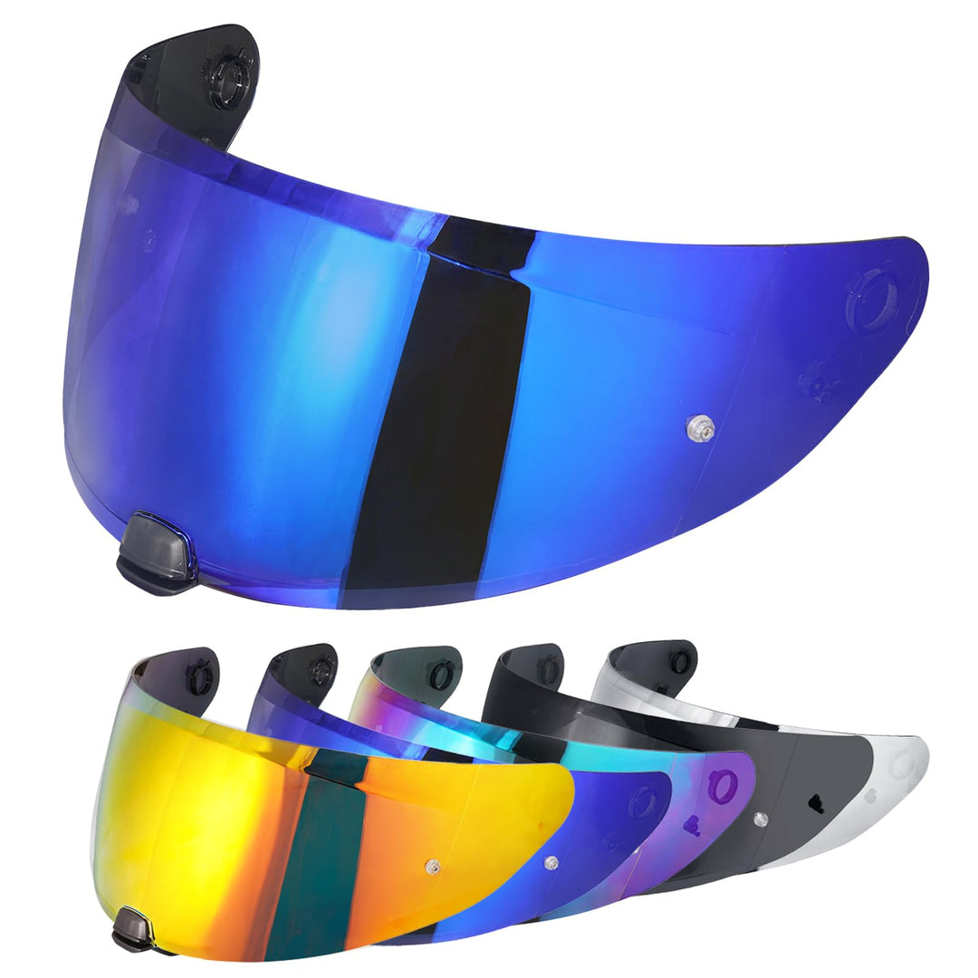 Visier Helm für Hjc i70 i10 HJ-31,Motorradhelm Visier,Motorrad Windschutz Helm Objektiv Visier,Vollg