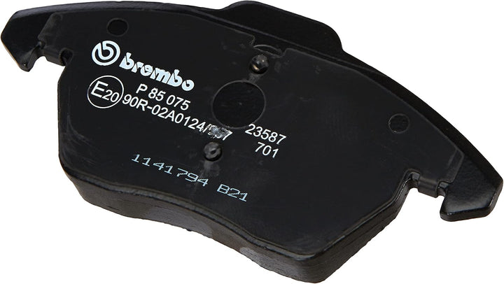Brembo 09.9772.75 Vordere Bremsscheibe,1 Stück & P 85 075 Bremsbelagsatz, Scheibenbremse - (4-teilig
