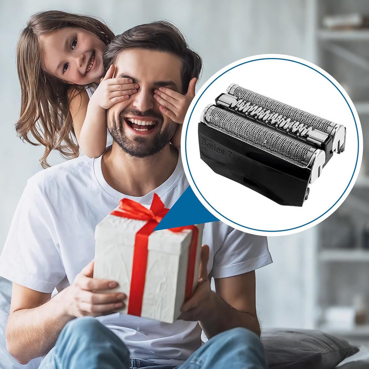 2 Stück Series 7 Scherkopf 70B Rasierkopf für Br*un, Elektrorasierer S7 Scherkopf Series 7 Ersatzras