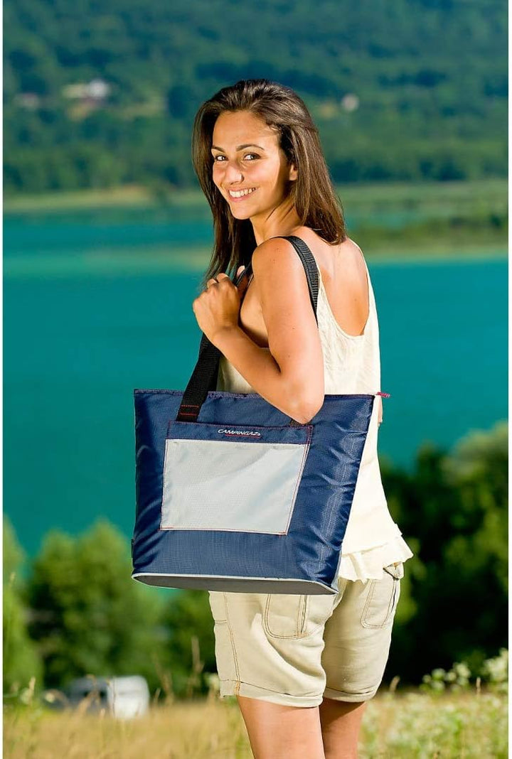 Campingaz 2000011726 Kühltasche Carry, dunkelblau/grau, 13 Liter (44 x 15 x 35 cm)
