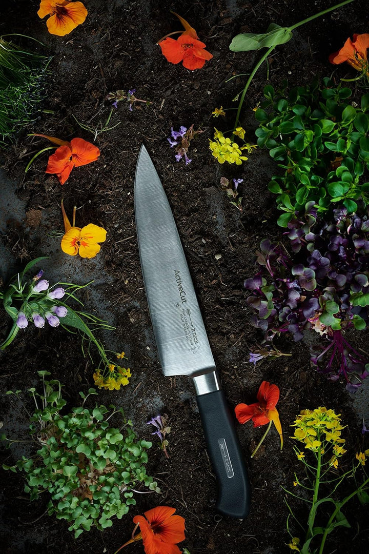 F. DICK F. 22100 DICK Kochmesser, Küchenmesser, ActiveCut (Messer mit Klinge 21 cm, X30Cr13 Stahl, n