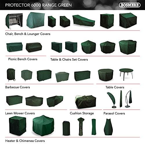 Bosmere Premium-Schutzhülle für Sonnenschirm Grün, Grün