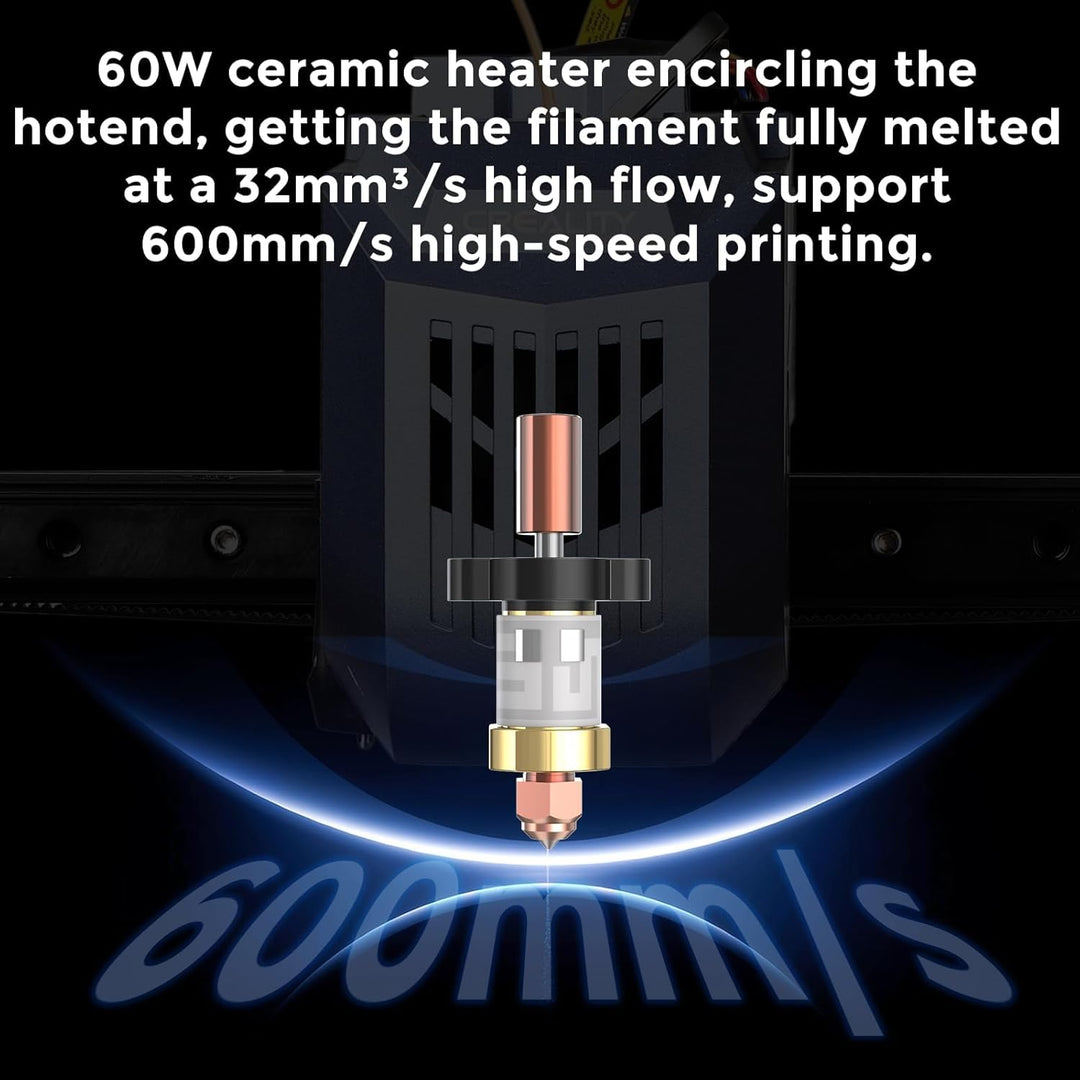 Creality Offiziell CR-10 SE Hotend-Kit, keramischer Heizblock-Kit 300°C 60W Schnellheizungskeramik m