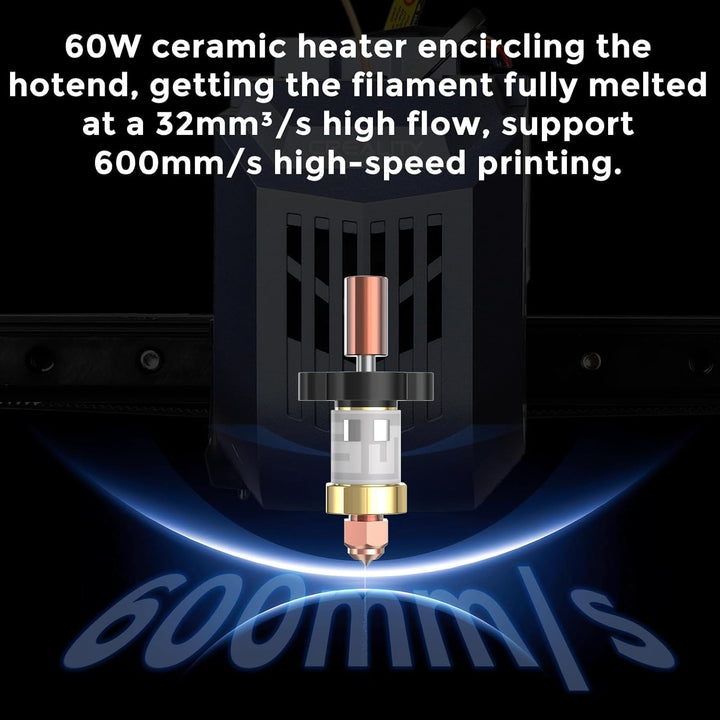 Creality Offiziell CR-10 SE Hotend-Kit, keramischer Heizblock-Kit 300°C 60W Schnellheizungskeramik m