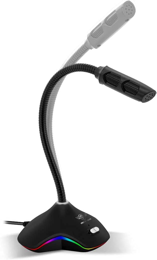 Spirit Of Gamer Mikrofon sur pied Eko-300 RGB (Schwarz)
