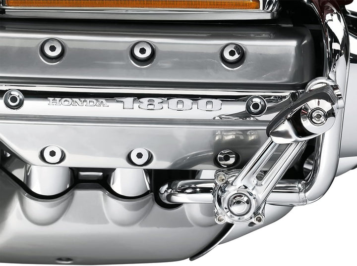 Kuryakyn 4050 Motorrad-Fusssteuerung: Ergo Cruise Mounts mit Dual ISO Pegs für 1997-2004 Honda Gold