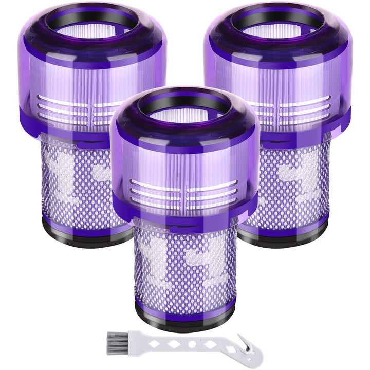 Artraise V12 Filter für Dyson, 3er Pack Ersatzfilter für Dyson V12 Slim Absolute Extra, Total Clean,