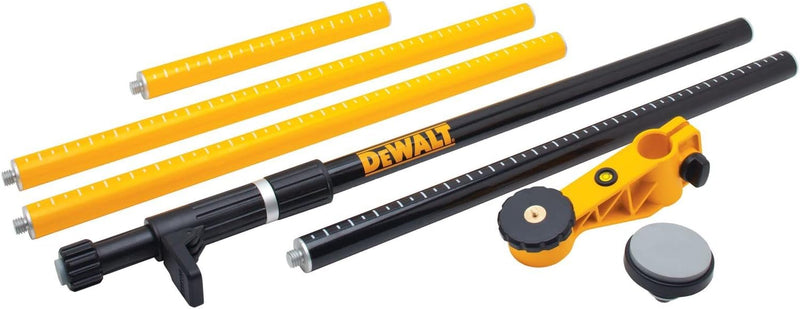 Dewalt Teleskopstab DE0882 (Leichtmetallkonstruktion mit 1/4"-Aufnahme, optimal geeignet für den Ein