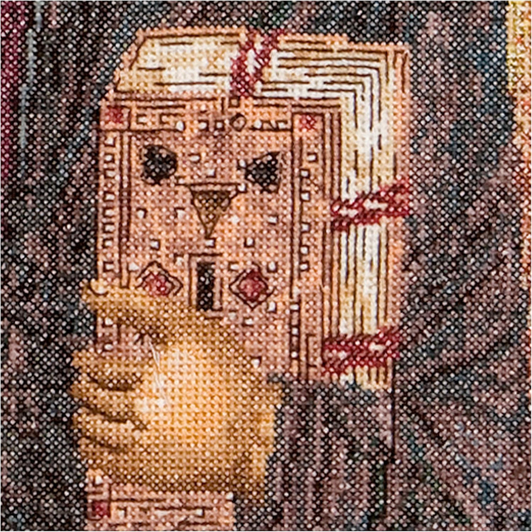 Thea Gouverneur - Kreuzstich-Set - Christus Pntokrator - Aida - 18 Count - Für Erwachsene - 476A, 47