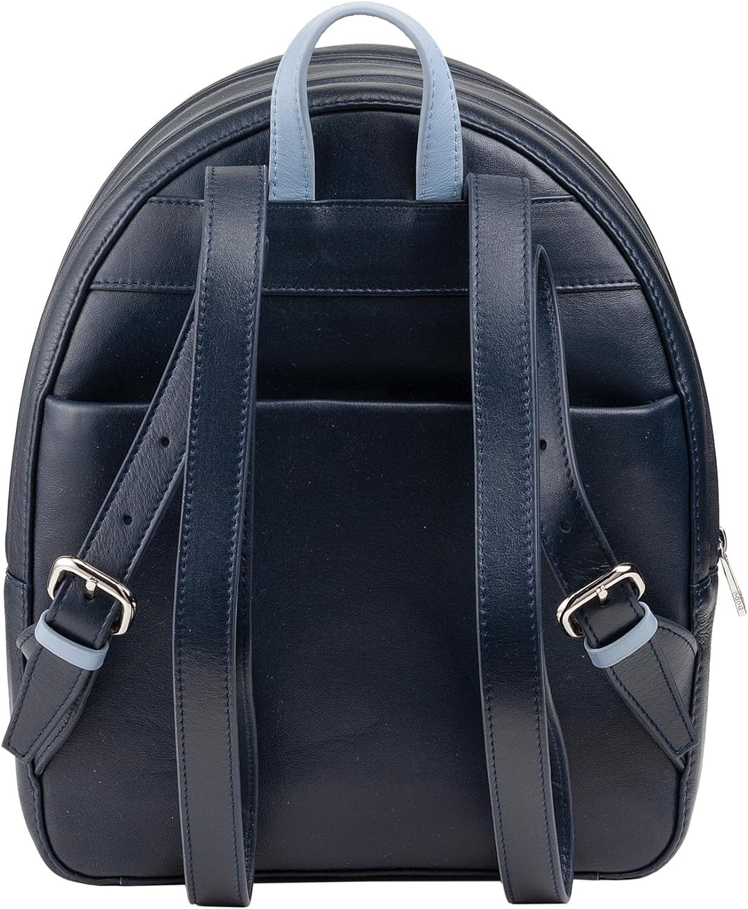 DuDu Rucksack Damen Bunt Sommerlich aus weichem Leder Rucksack Multicolor mit doppeltem Reissverschl