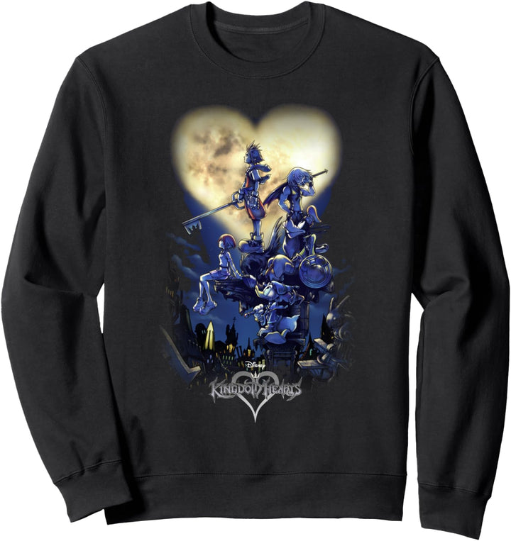Disney Kingdom Hearts Plakatlogo Sweatshirt