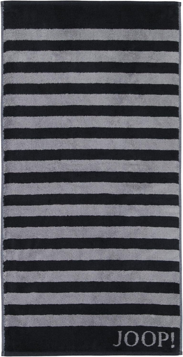 Joop! Handtücher Classic Stripes 1610 schwarz - 90 Saunatuch 80x200 cm Saunatuch 80x200 cm Schwarz -