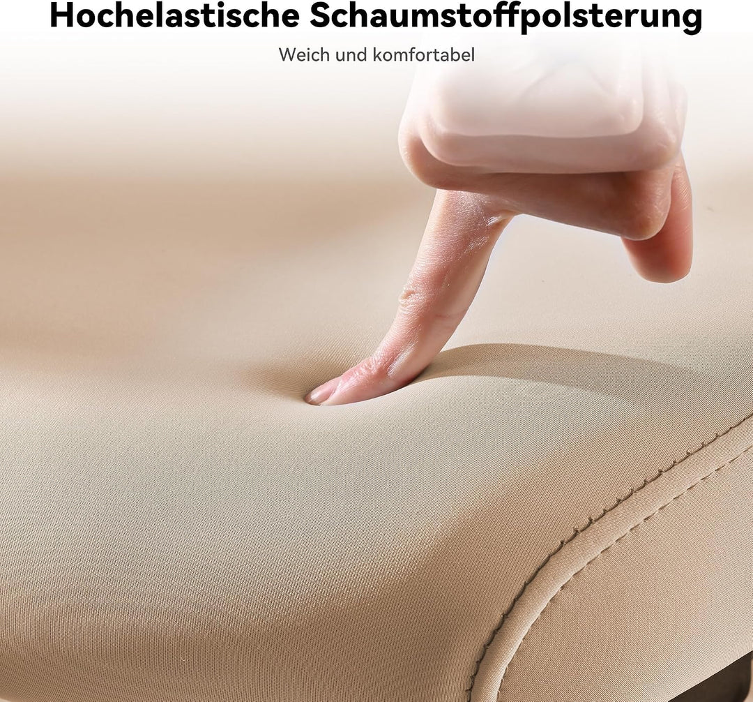 MUSSO E600SE Ergonomischer Bürostuhl, 3-stufig verstellbare Lendenwirbelsäule 3D-verstellbare Armleh