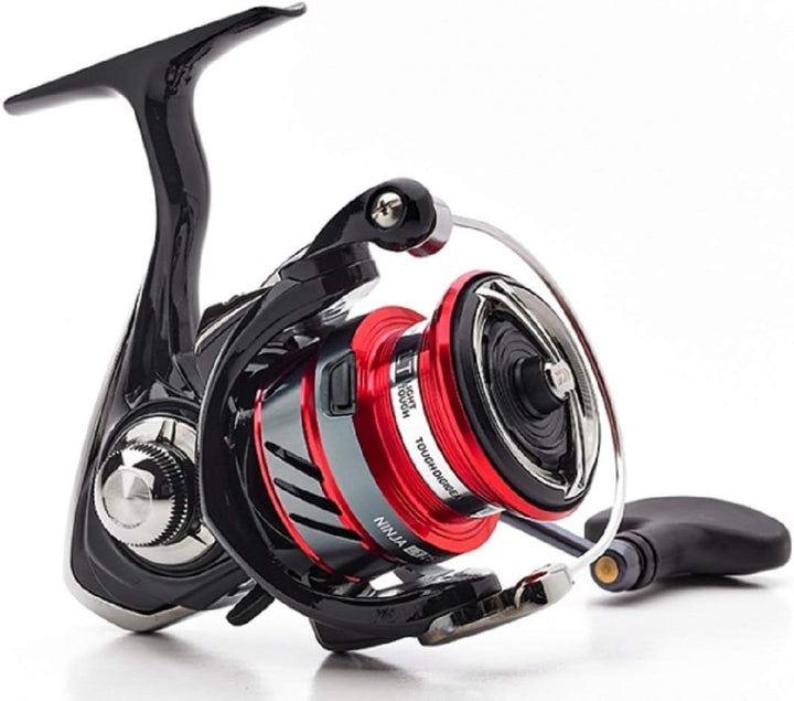Daiwa Ninja LT, Spinning Angelrolle mit Frontbremse, Modell 2018 3000-C