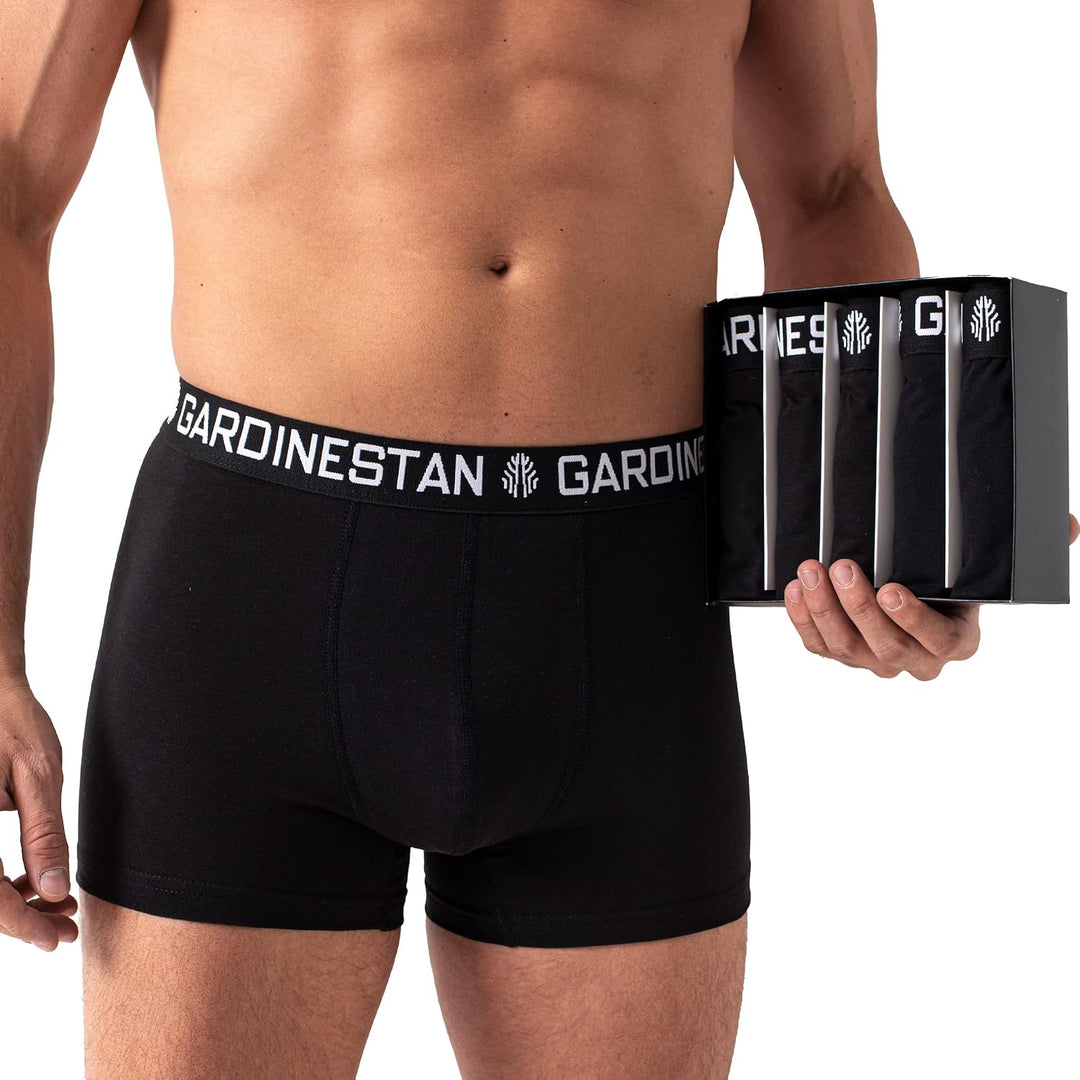 GARDINESTAN JUNG CFO GmbH Boxershorts Herren Männer Baumwolle Hochwertig Elastisch kein Zettel Boxer