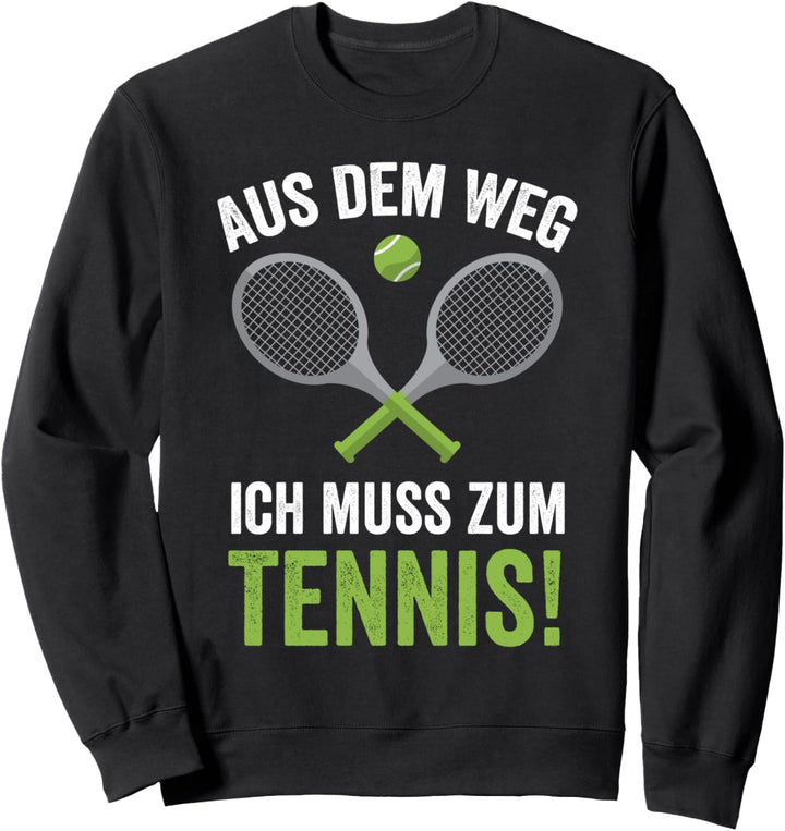 Tennis Tennisspieler Tennisverein Tennistrainer Sweatshirt