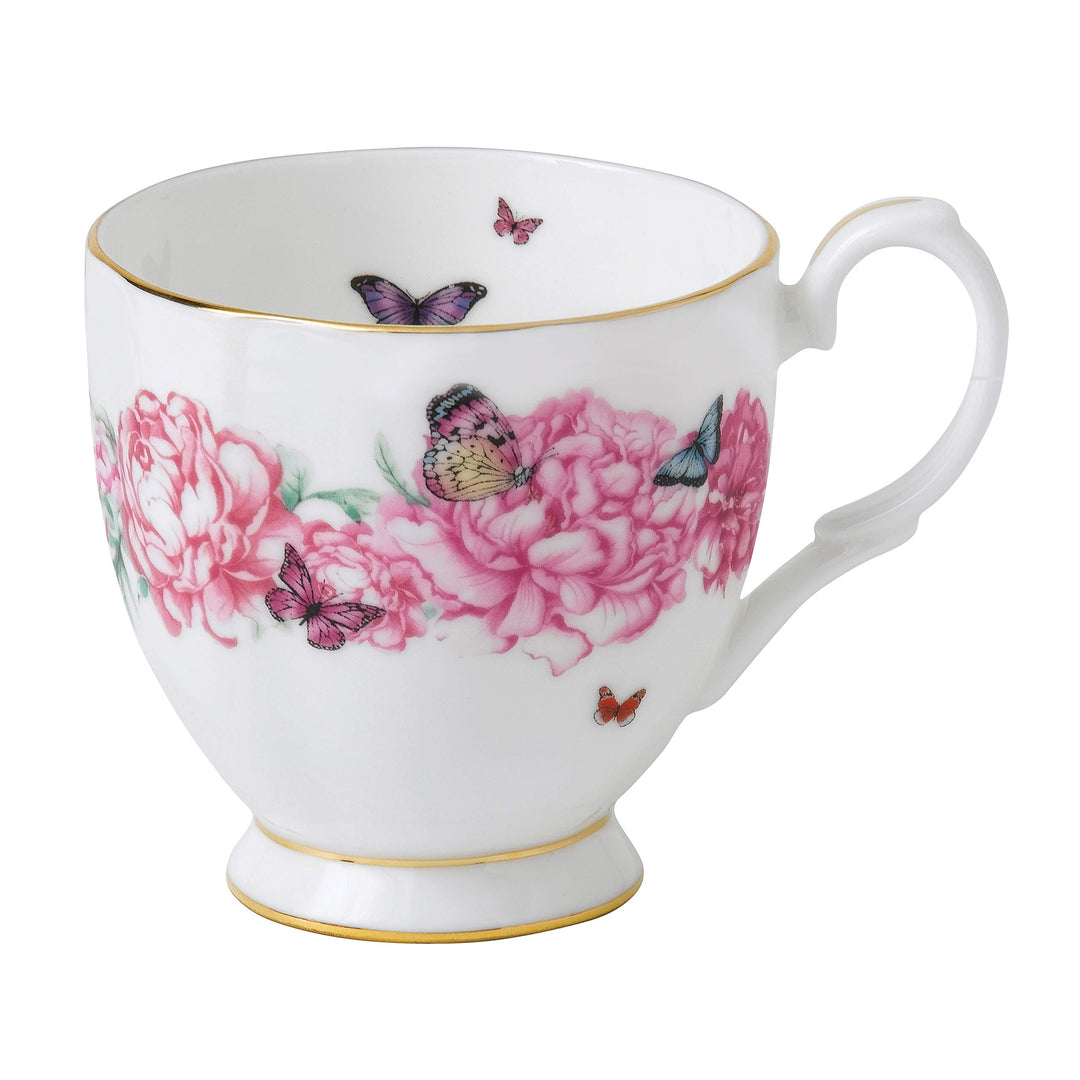Miranda Kerr von Royal Albert Gratitude Tasse, Bone China Porzellan, weiss, 0,3 Liter