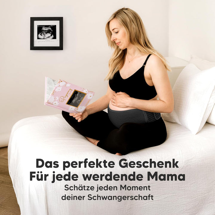KeaBabies Bauchgurt Schwangerschaft - Weicher und atmungsaktiver schwangerschaftsgürtel - Bauchband