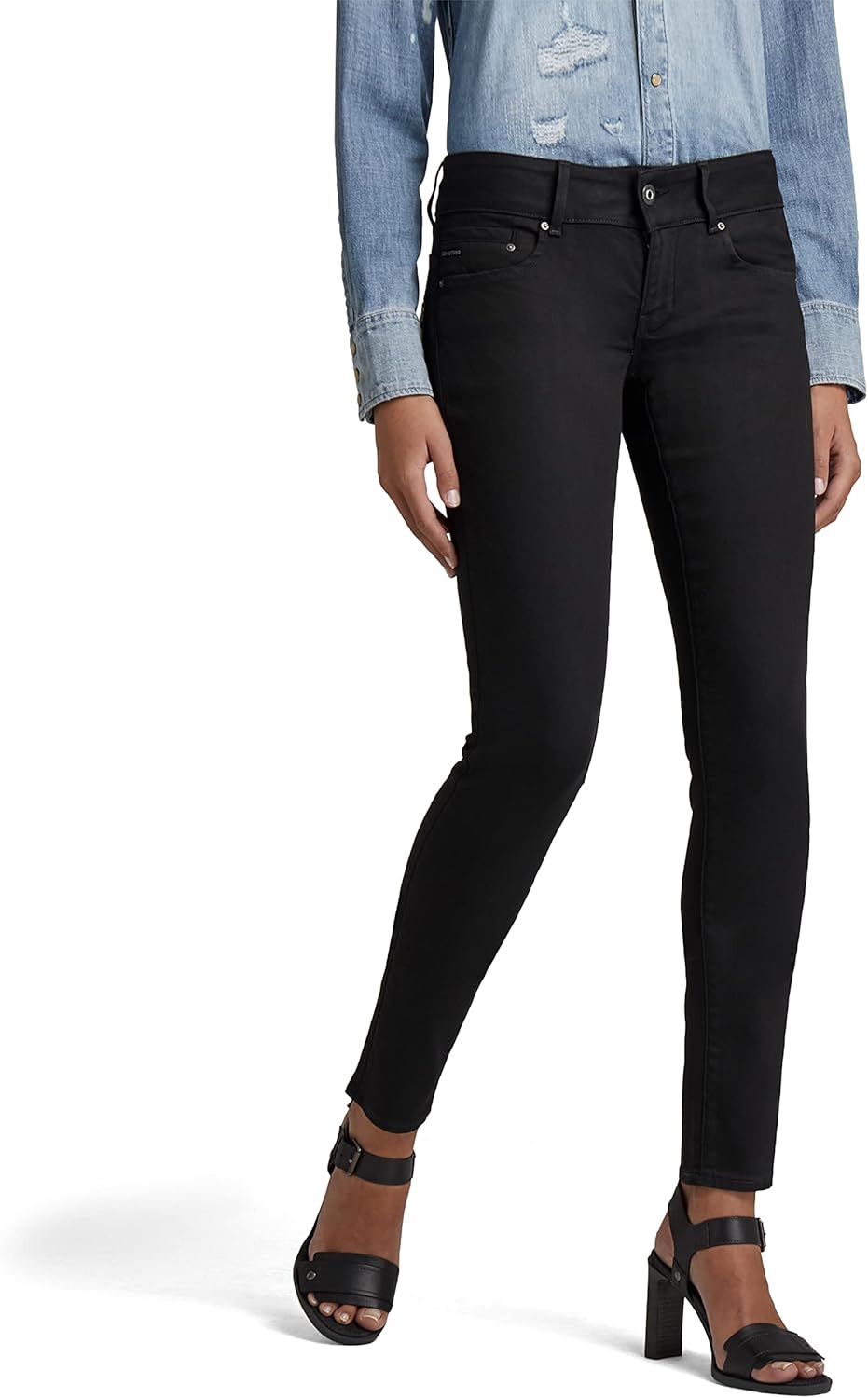 G-STAR Herren 3301 Regular Tapered Jeans 25W / 30L Raw Denim, 25W / 30L Raw Denim