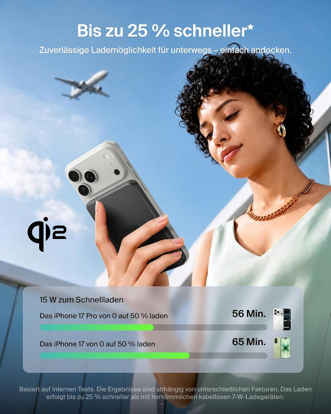 Belkin UltraCharge Pro Semi-Solid-State Magnetische Powerbank 5000mAh