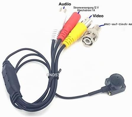 CCTV 1080P 2MP HD Mini Überwachungskamera 2000TVL 3.6mm 90degree 4-in-1 TVI/CVI/AHD/960H CVBS kleine