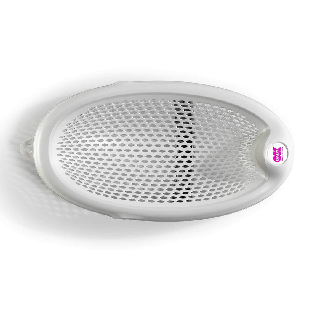 OKBABY Jelly Baby-Badehilfe - Rutschfeste Unterseite, anatomischer Sitz aus weichem, perforiertem Gu