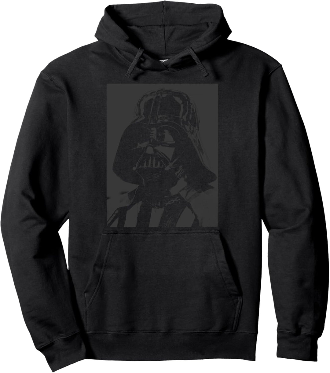 Star Wars Darth Vader Dark Tones Portrait Pullover Hoodie