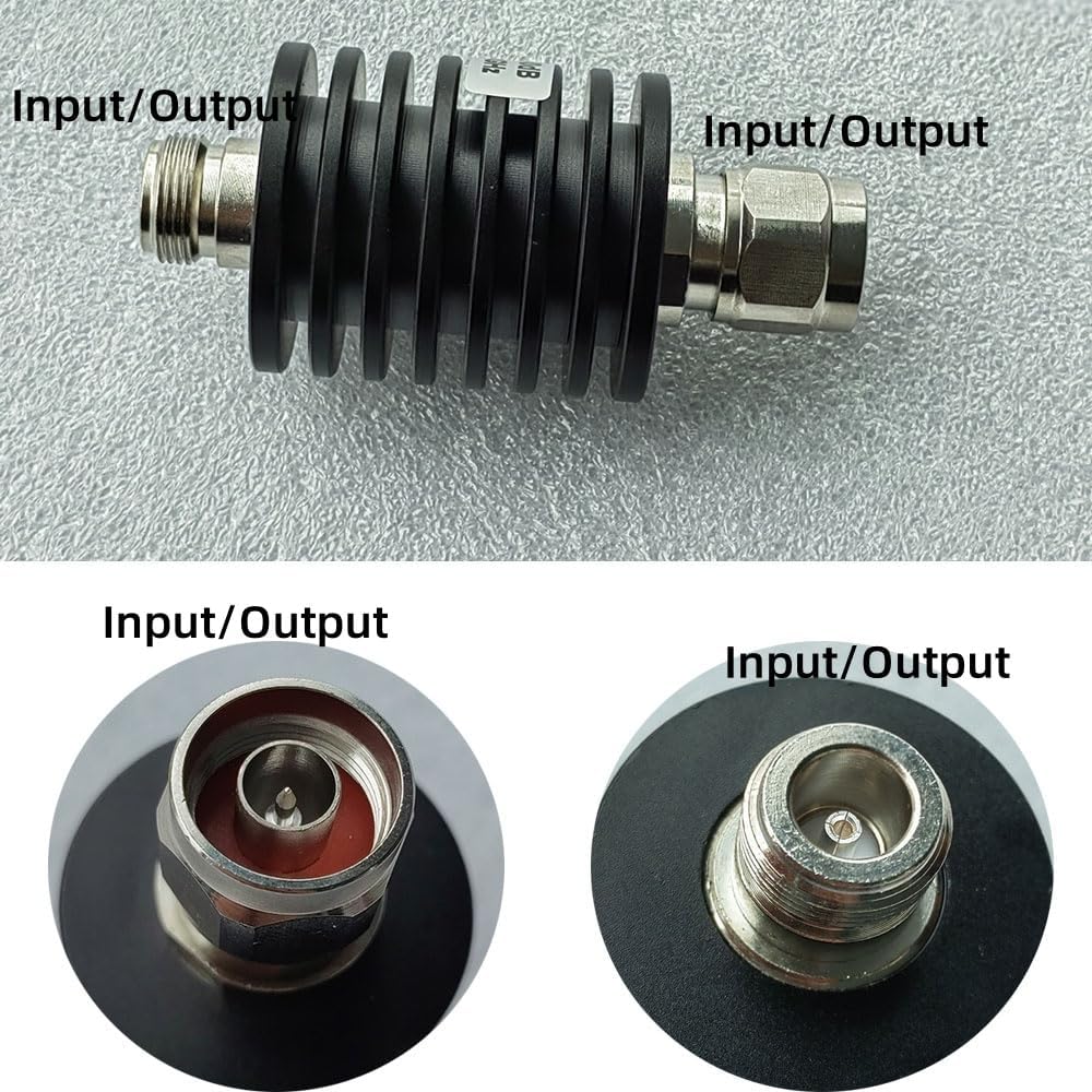 BECEN 25 W N RF Dämpfungsregler 3 GHZ Stecker 1-40 dB wählbar(30dB), 30dB