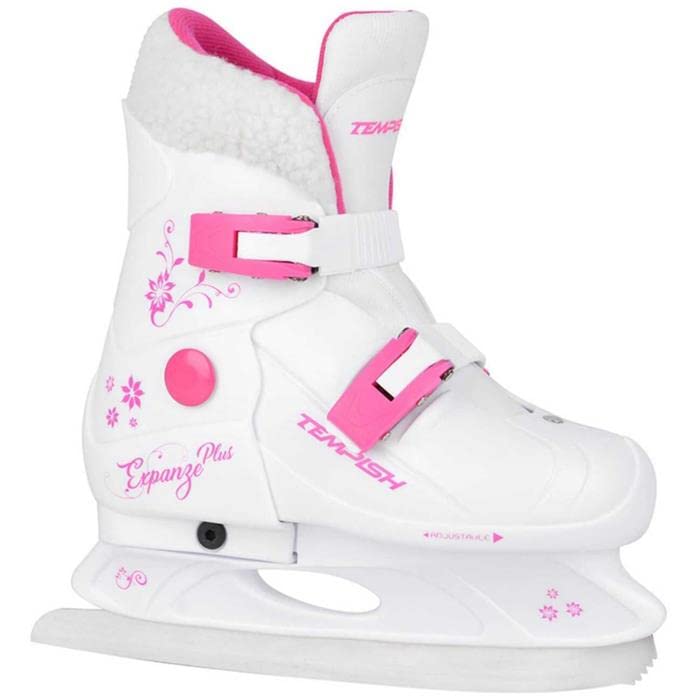 TEMPISH Expanze Plus Girl Schlittschuhe, verstellbar, Weiss 33-36