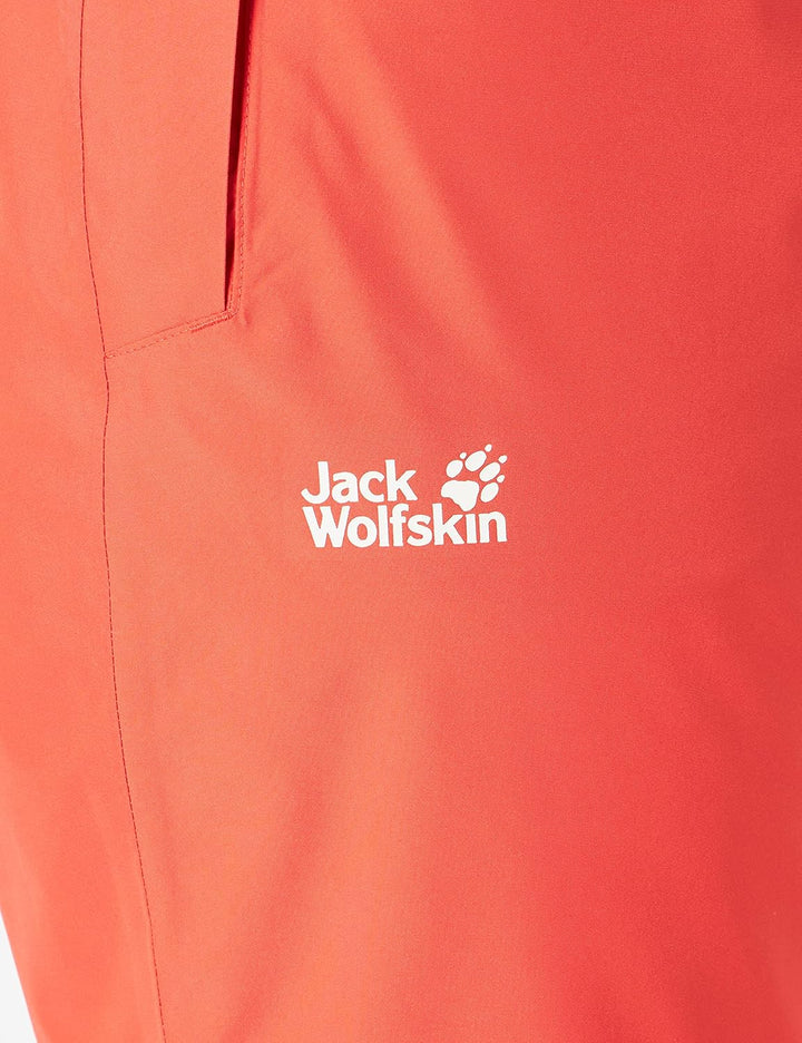 Jack Wolfskin Damen Powder Mountain Hose-1111851 Hose 42 Orange Coral, 42 Orange Coral