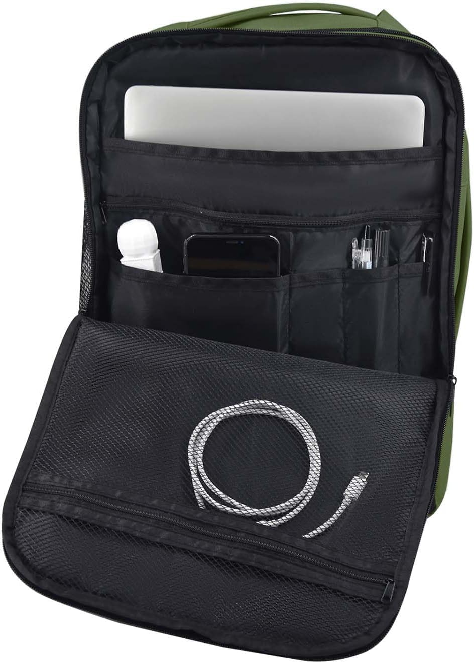 CabinFly Bellanca 40x30x15 cm SAS, Finnair Handgepäck Unter Sitz Fülltasche Rucksack KLM, Air France