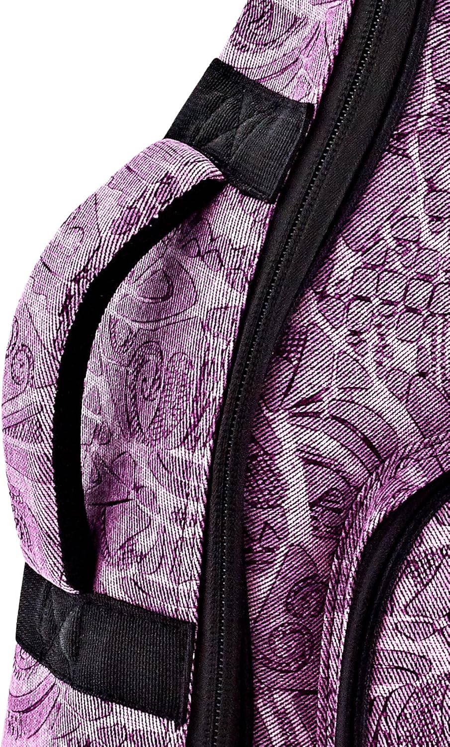ORTEGA Gigbag für 4/4 Gitarre - Denim Look Purple (OGBCL-PUJ) Denim Purple, Denim Purple