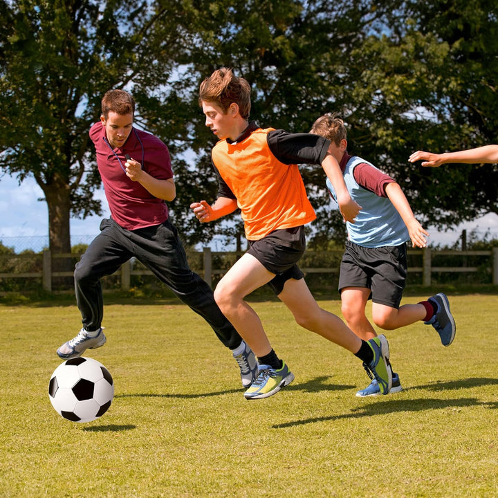 U&C Planet Training Fussball Grösse 5 Soccer Ball Bälle Premium PVC Lederball für Training & Spiele