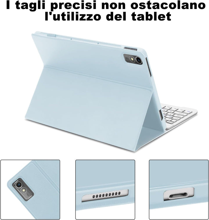 WINCHKING Tastatur für Lenovo Tab P11 (2. Gen), Hülle für 11,5 Zoll für Lenovo Tab 11(TB350FU/TB350X