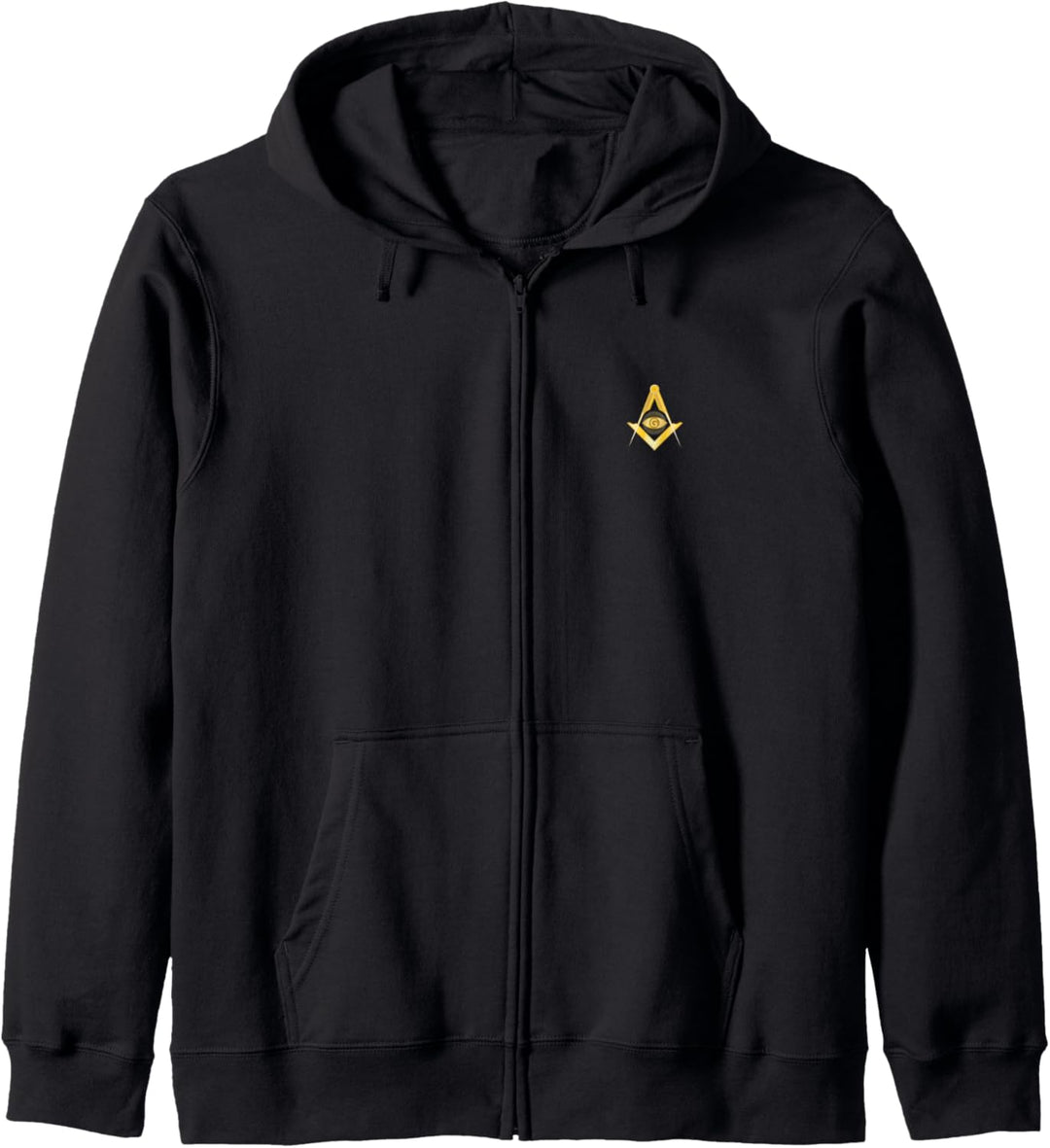 Freimaurer Geschenk Quadrat & Kompass Kapuzenjacke