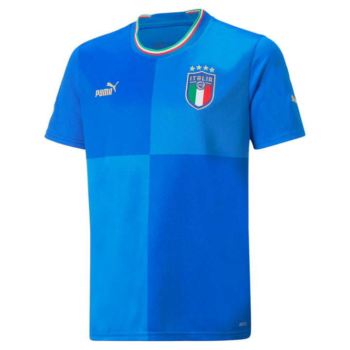 PUMA Jungen Saison 2022/23 Offizielle Heimtrikot Trikot 116 Ignite Blue-ultra Blue, 116 Ignite Blue-